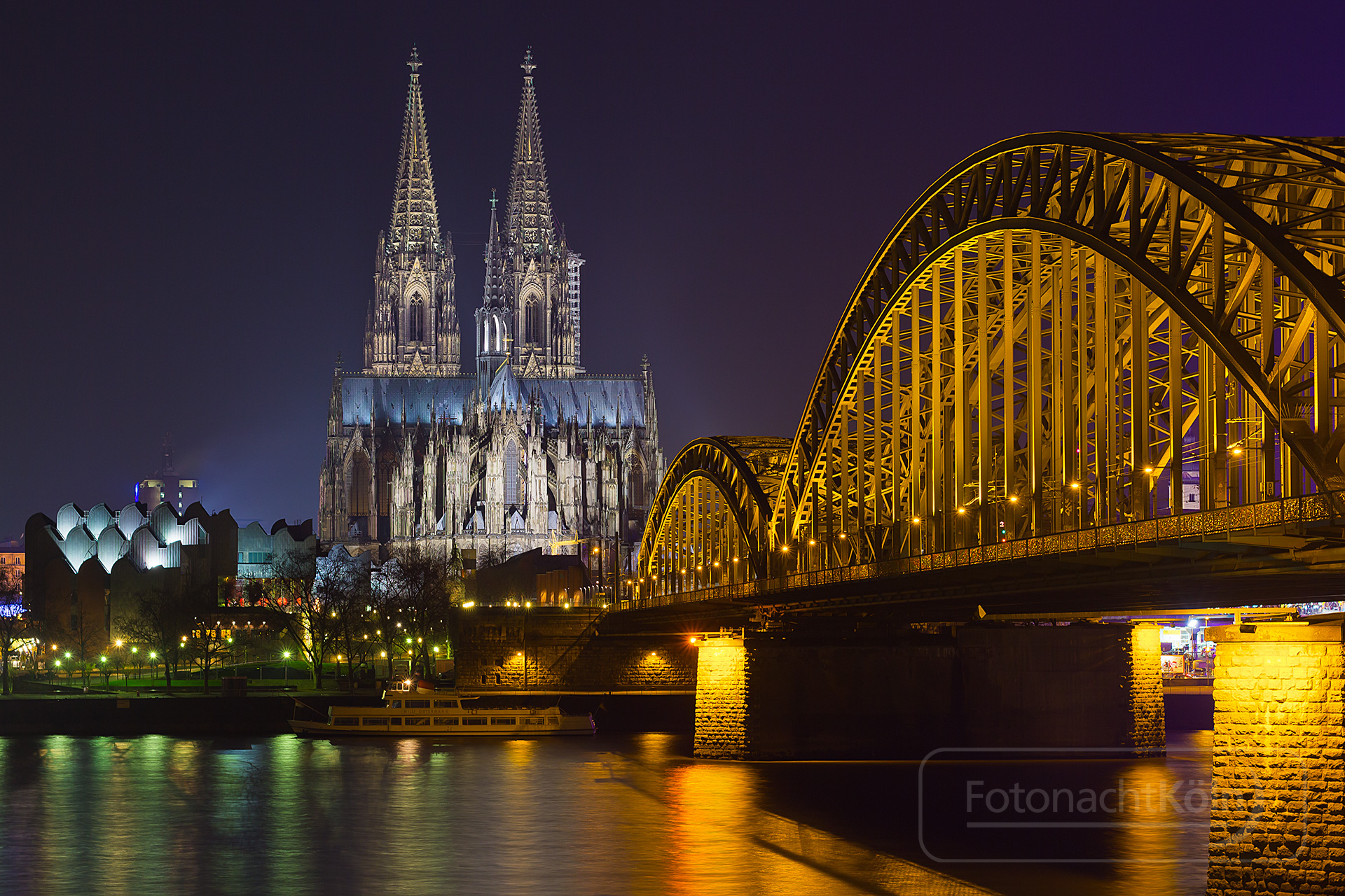 Die Hohenzollernbrücke